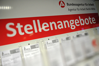 Rund 10 Prozent weniger offene Stellen als ein Jahr zuvor