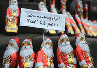 Etwas mehr Weihnachtsgeld - Meiste Tarifbeschäftigte profitieren