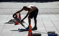 Arbeiten im Freien